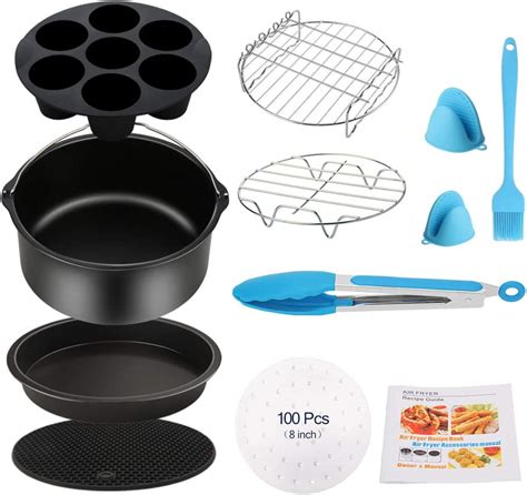 ceramic-coated, nonstick <b>air fryer basket</b>. . Air fryer accessories for ninja